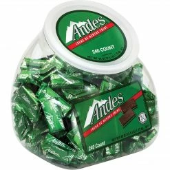 Ande's Andes Creme De Menthe Chocolate Mint Thins, 240 Pieces (209-06034)