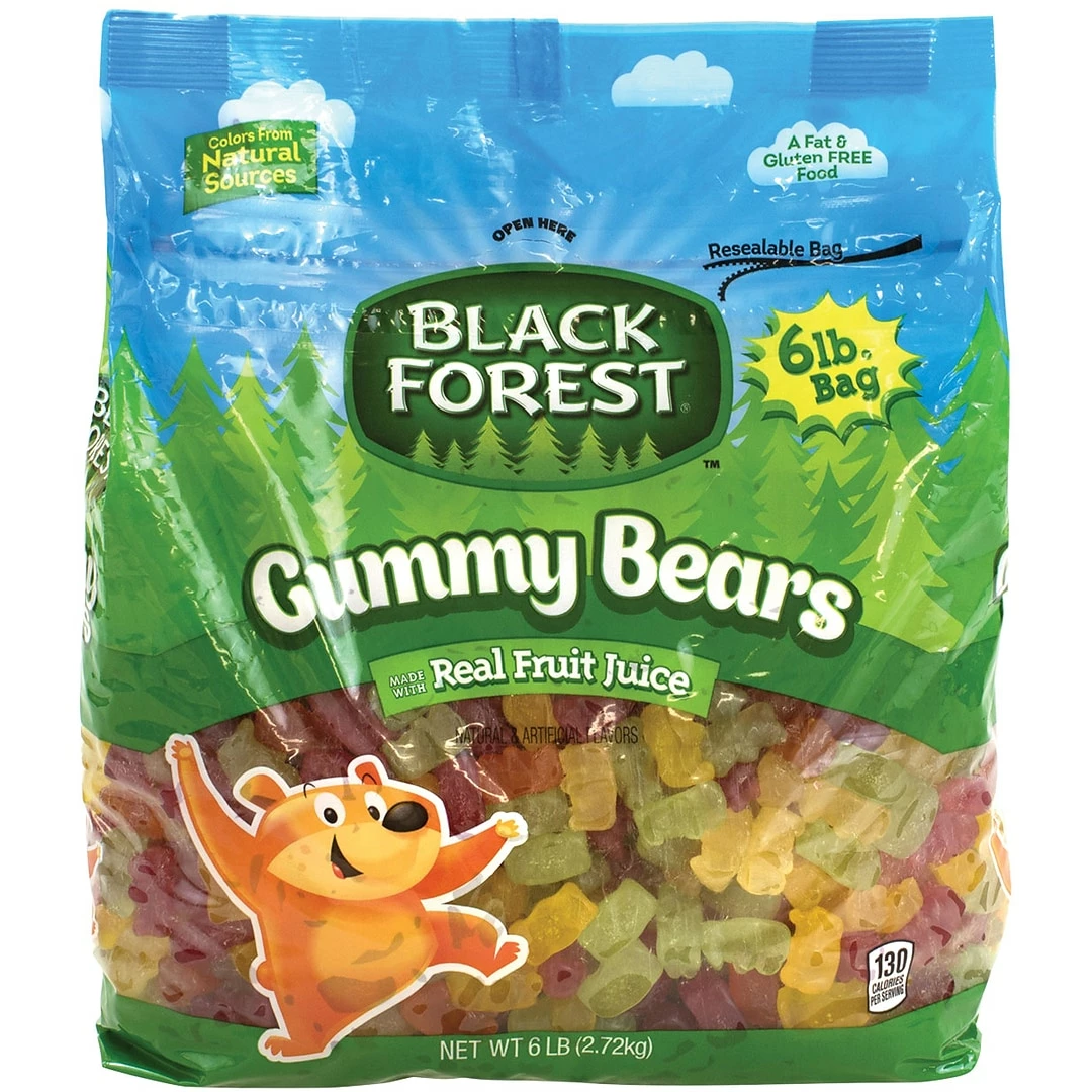 Black Forest Gummy Bears, 6 Lb