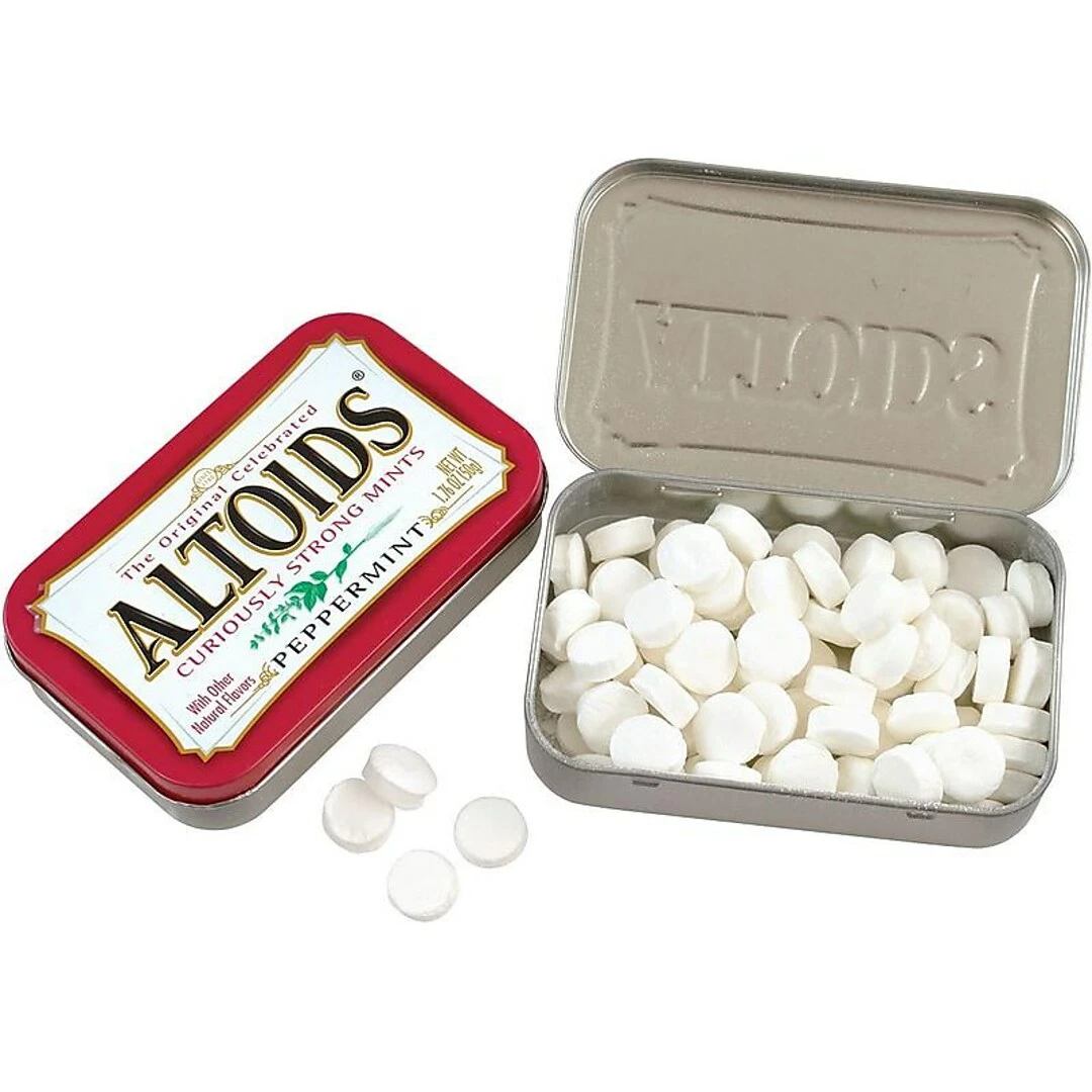 Altoids Peppermint Mints, 1.76 Oz, 12 Pack (209-00483) - Image 2
