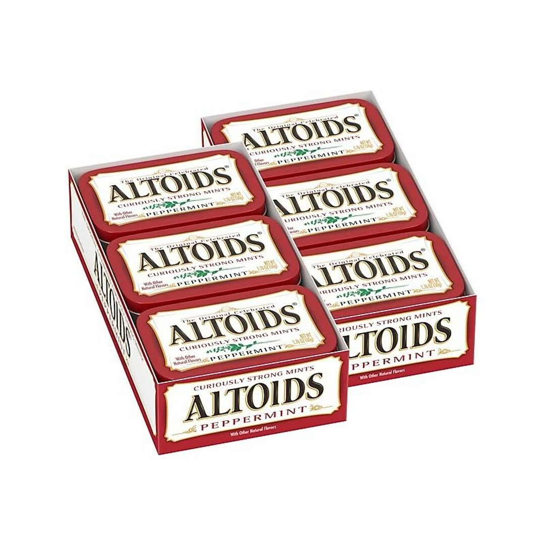 Altoids Peppermint Mints, 1.76 Oz, 12 Pack (209-00483) - Image 7