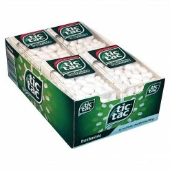 Tic Tac Mints, Freshmint, 12/Box (FEU00771)