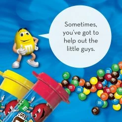 M&M'S Minis Milk Chocolate Candy Tube, 1.08 Oz, Pack Of 24 (209-00061) -Mrs. Fields shop unnamed file 2406