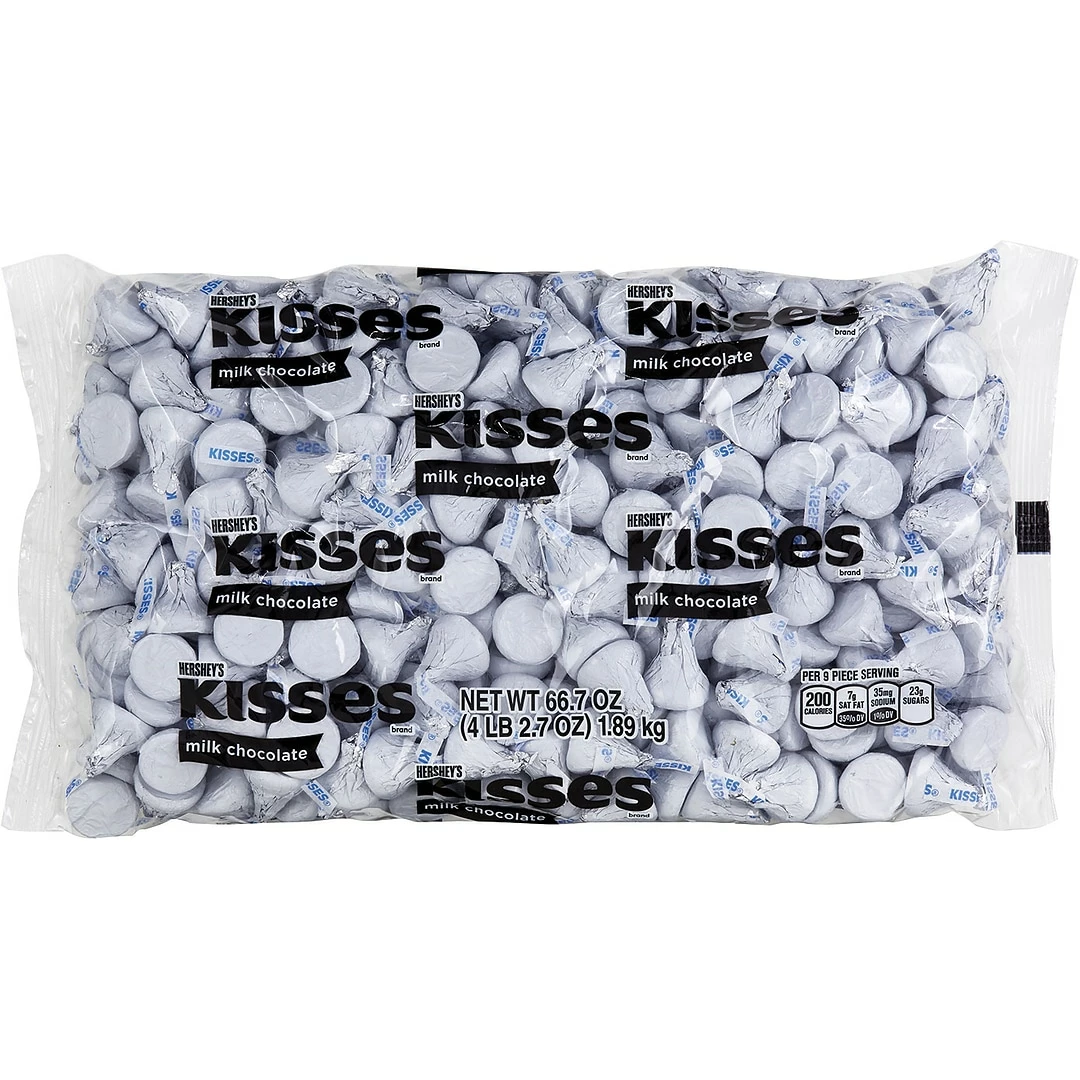 Hershey's KISSES Milk Chocolates, 66.7 Oz. (246-00242)