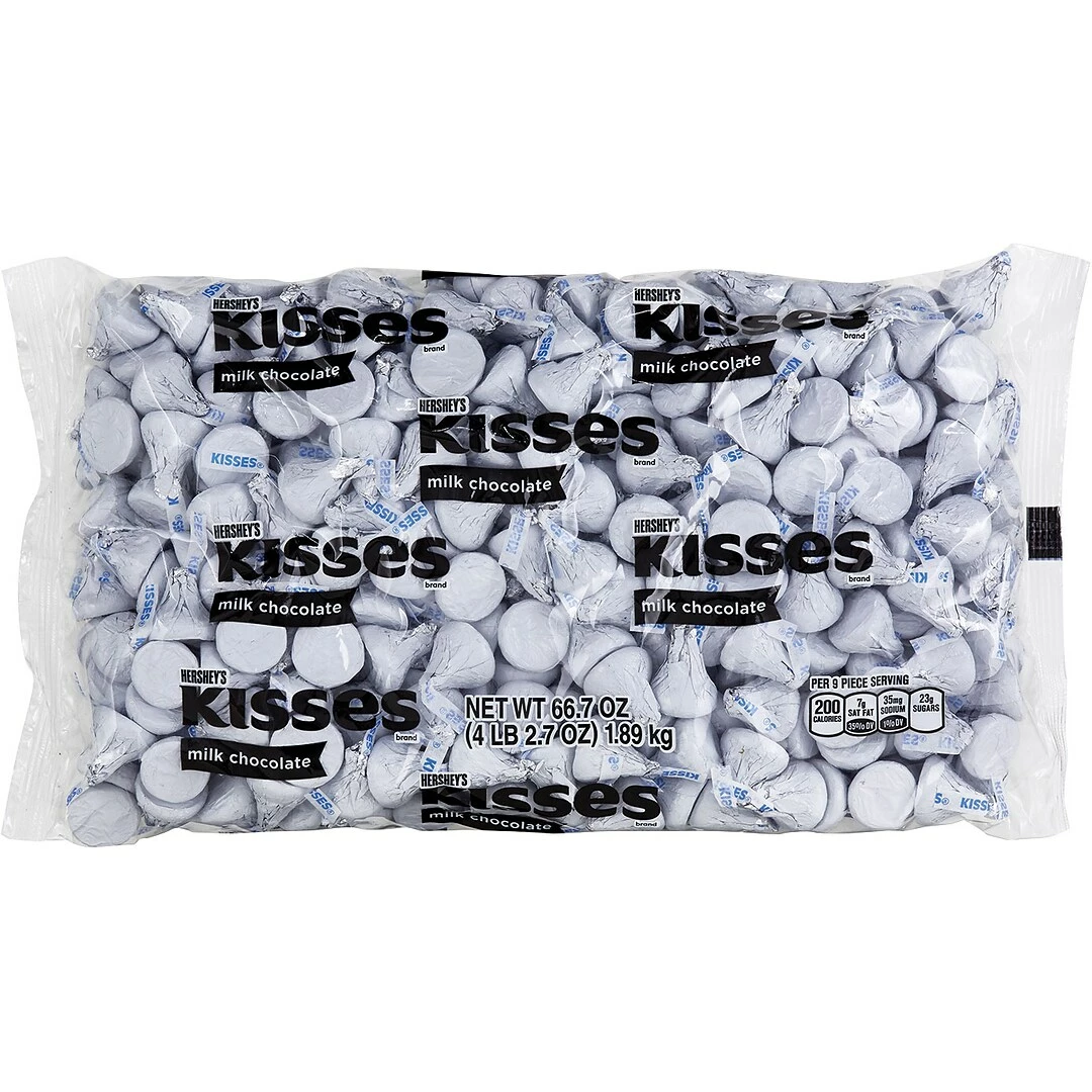 Hershey's KISSES Milk Chocolates, 66.7 Oz. (246-00242) - Image 2
