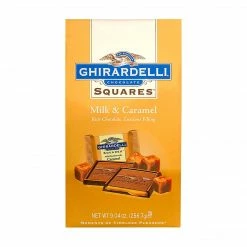 Ghirardelli Chocolate Squares Milk & Caramel, 9.04 Oz., 2 Pack (62242)