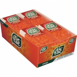 Tic Tac Tictac Orange Mints, 12/Box (FEU00773)