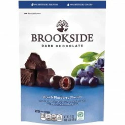 Brookside Design Brookside Dark Chocolate, Acai And Blueberry/Pomegranate, 21 Oz., 30/Pack (38932)