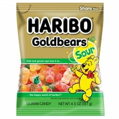 Haribo Sour Gold-Bears, 4.5 Oz, 12 Count