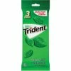 Trident Sugar Free Spearmint Gum, 14 Pieces/Pack, 3/Pack (304-00047)
