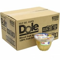 Dole Mixed Fruit In 100% Fruit Juice Cups, 7 Oz., 12/Pack (209-02549)