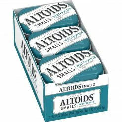 Altoids Smalls Wintergreen Sugarfree Mints, 0.37 Oz, Pack Of 9 (209-00487)