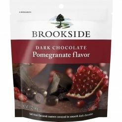 Brookside Design BROOKSIDE Dark Chocolate Pomegranate Flavor, 7 Oz., 12 Count (HEC38908)
