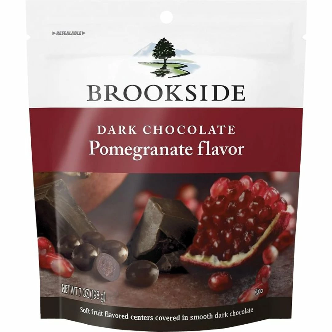 Brookside Design BROOKSIDE Dark Chocolate Pomegranate Flavor, 7 Oz., 12 Count (HEC38908) 3 Brookside Design BROOKSIDE Dark Chocolate Pomegranate Flavor, 7 Oz., 12 Count (HEC38908)