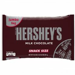HERSHEY'S Snack Size Milk Chocolate Bars, 19.8 Oz