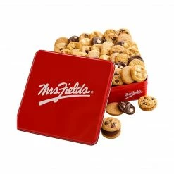 Mrs. Fields Nibblers Cookie Classic Tin, Assorted Flavors, 37.6 Oz. (ST17EV825)