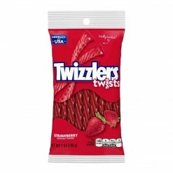 TWIZZLERS Strawberry Twists, 7 Oz., 12 Count (HEC54402)