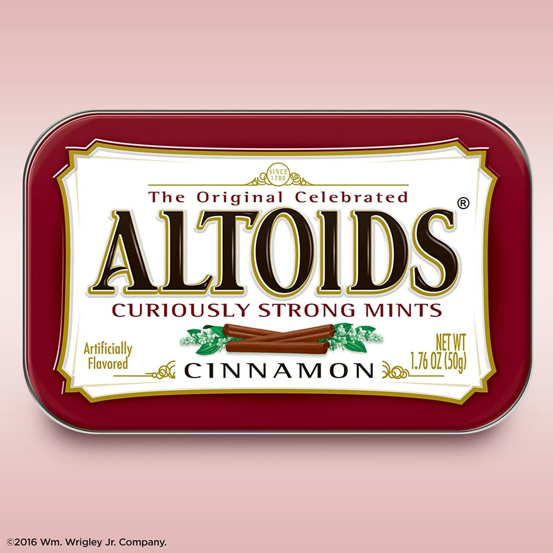 Altoids Cinnamon Mints, 1.76 Oz, 12 Pack (209-00484) - Image 3