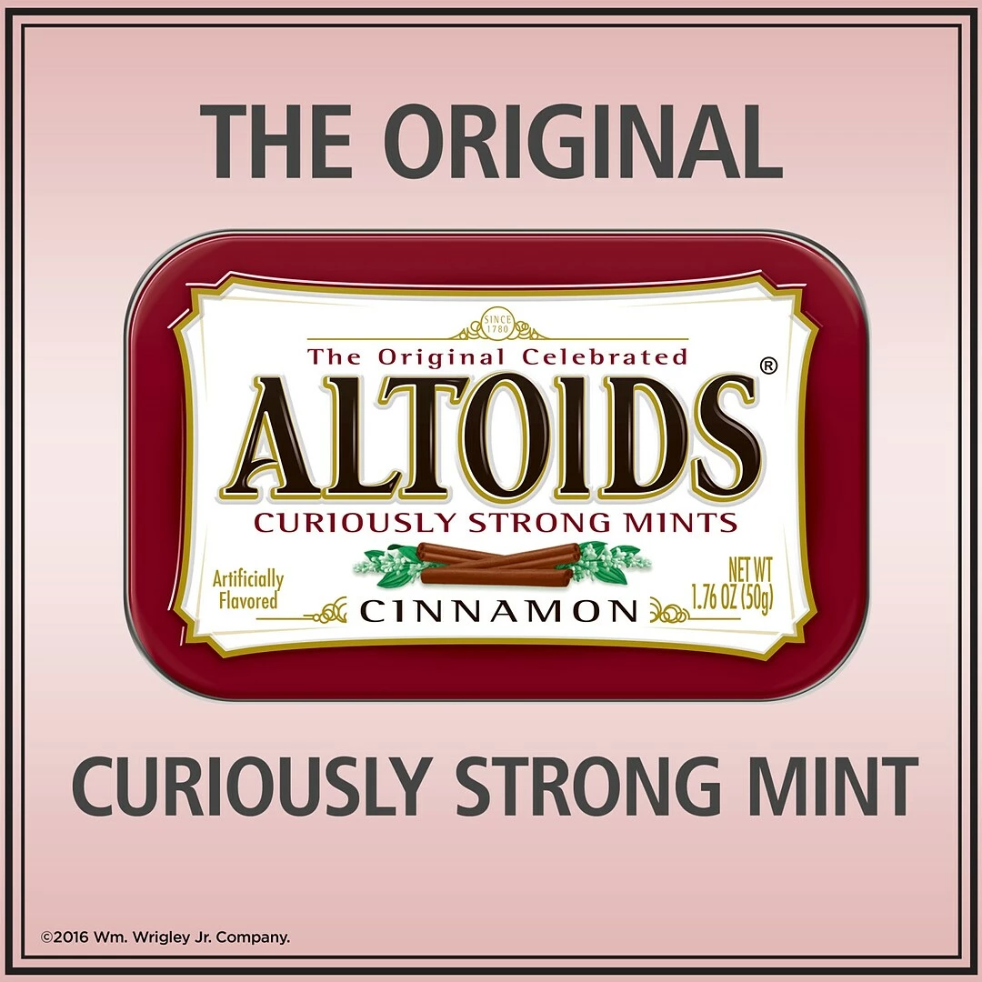 Altoids Cinnamon Mints, 1.76 Oz, 12 Pack (209-00484) - Image 5