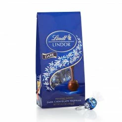 Lindt Lindor Dark Chocolate Truffles, 8.5 Oz., 2 Pack (L00562)