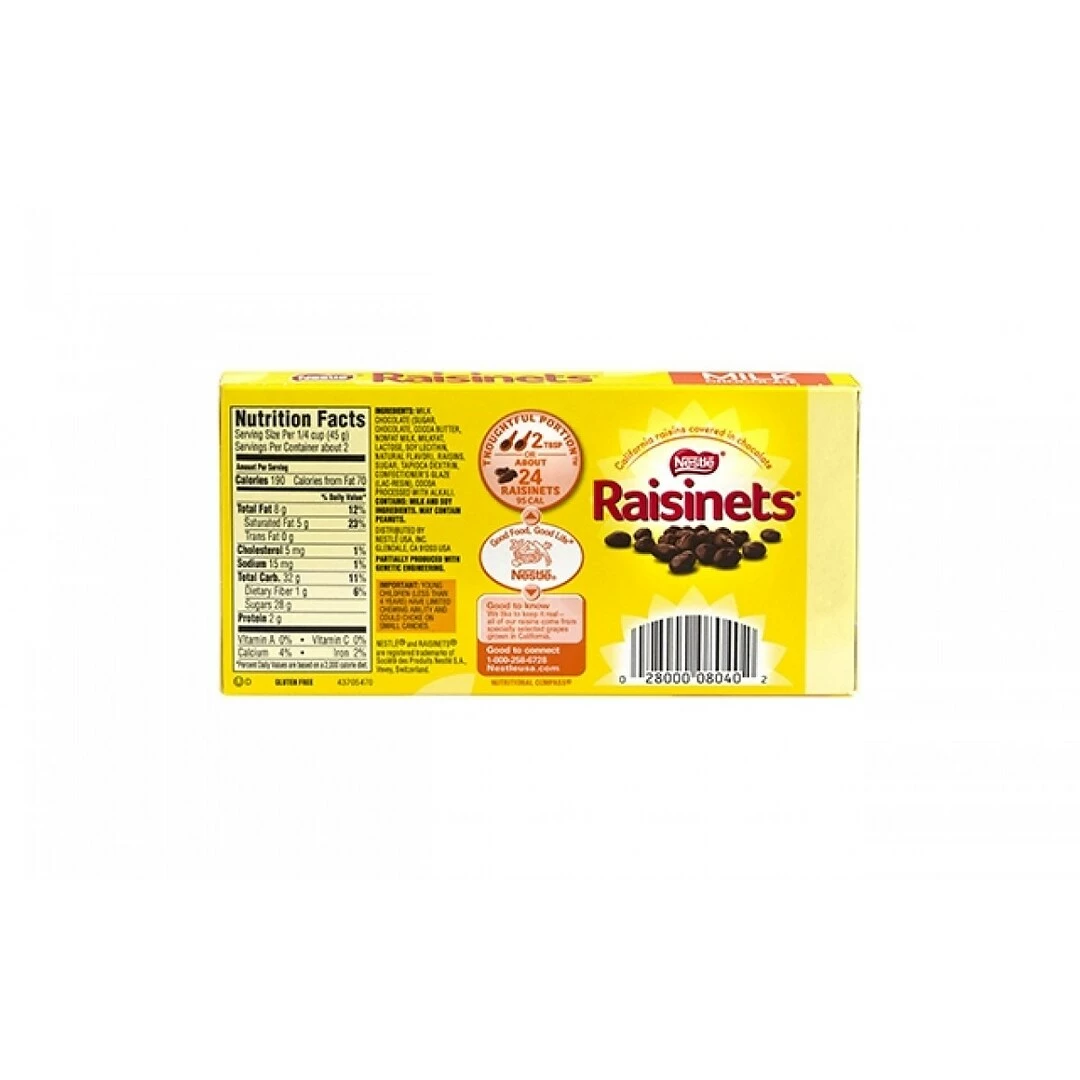 NESTLE Raisinets Boxes, 3.5 Oz., 15 Count (76844) - Image 2