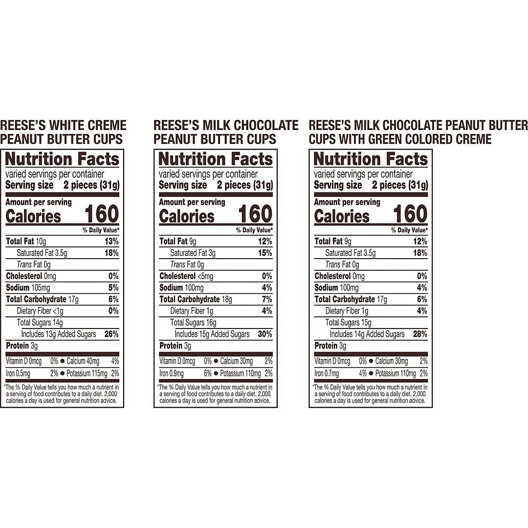 Hershey's REESE'S Halloween Lovers Milk Chocolate And White Creme Assortment Snack Size Candy, 41.25 Oz, Bulk Variety Bag (HEC95186) - Image 7