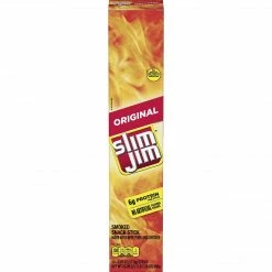 Slim Jim Original Smoked Snack Stick, 0.97 Oz, 24 Count