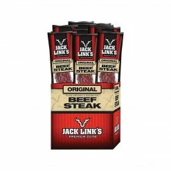 Jack Link’s Jack Link's Jumbo Original Beef Steak, 2 Oz., 12 Count (278-00012)