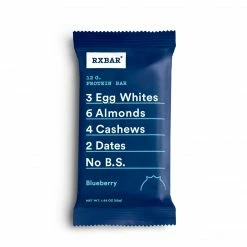 RX Bar RXBAR Blueberry Protein Bar, 1.83 Oz, Box Of 12 (CGO00426)