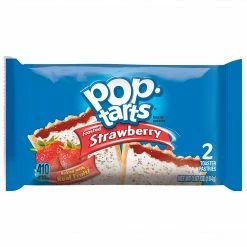 Kellog's Pop-Tarts, Frosted Strawberry, 3.67 Oz., 6/Box (31732)