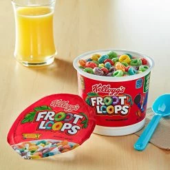 Kellogg's® Breakfast Cereals, Froot Loops®, 1.5-oz., 6/Box