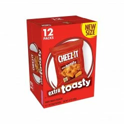 Cheez-It Extra Toasty Crackers, 1 Oz., 12/Box (2410011716)