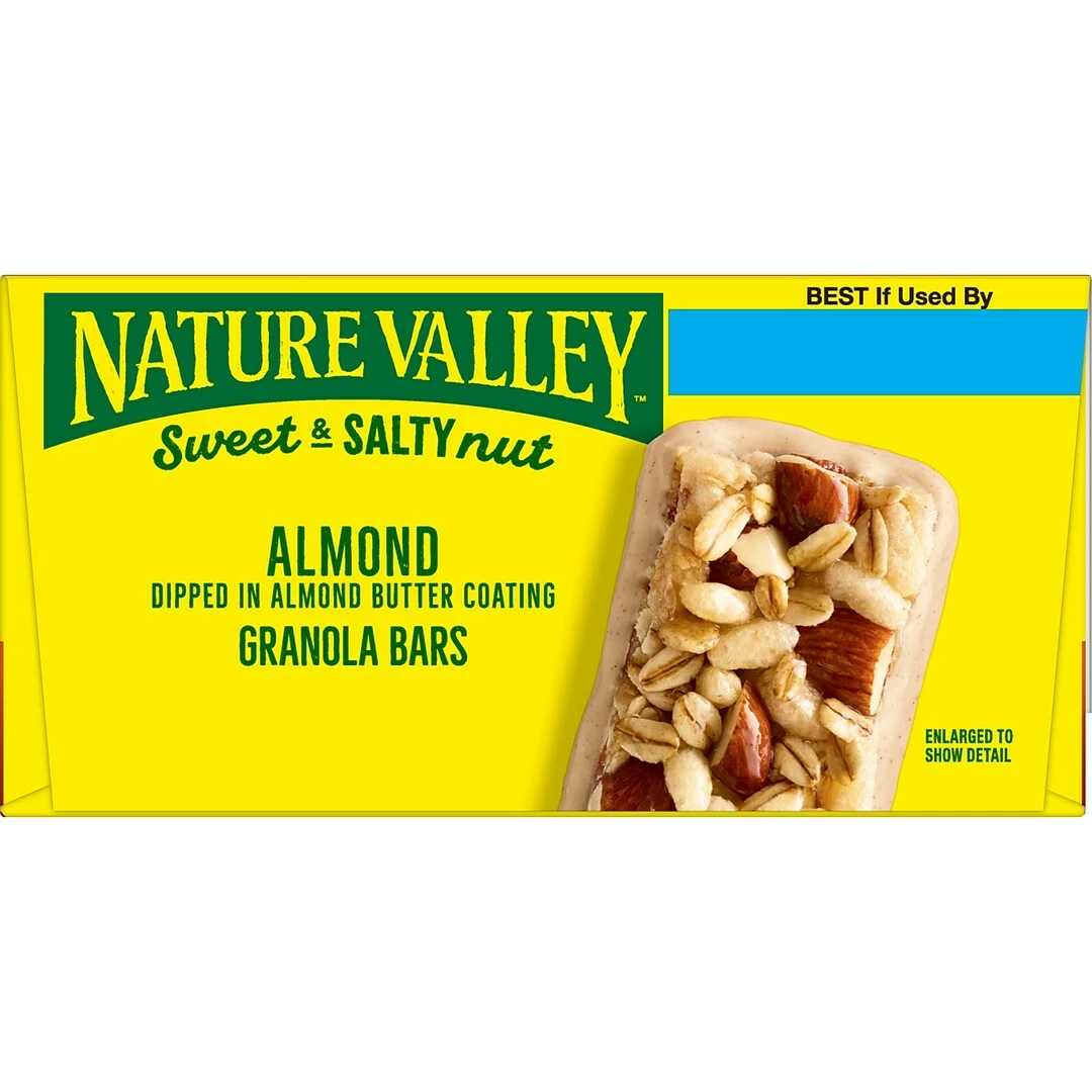 Nature Valley Bars Sweet & Salty Granola Bars, Almond, 1.2 Oz., 16/Box (42068) - Image 2