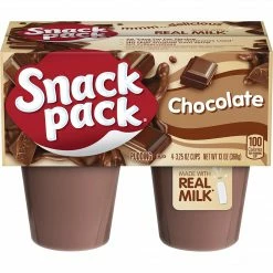 Hunt's Snack Pack Vanilla Pudding Cups, 3.5 Oz., 48/Carton (HUN55419)
