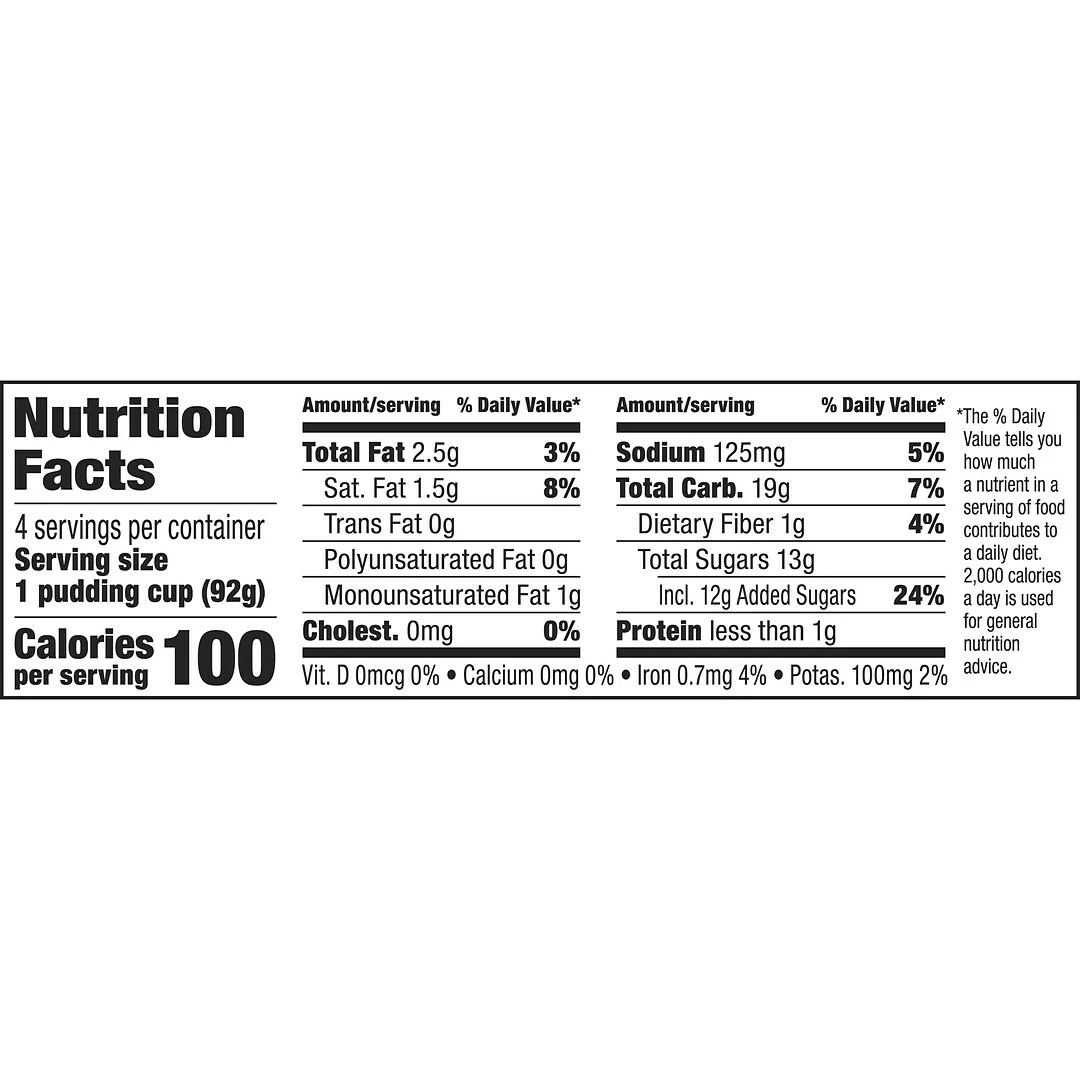 Hunt's Snack Pack Vanilla Pudding Cups, 3.5 Oz., 48/Carton (HUN55419) - Image 6