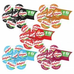Mini Babybel Cheese, Variety, 5/Pack (600-00234)