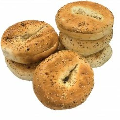 National Brand Fresh Everything Bagels, 6/Pack (900-00009)