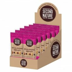 Second Nature Wholesome Medley Assorted Trail Mix, 2.25 Oz., 12/Box (1170)