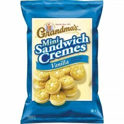 Grandma's® Mini Vanilla Creme Cookies, 3.71 Oz. Bags, 24/Bx