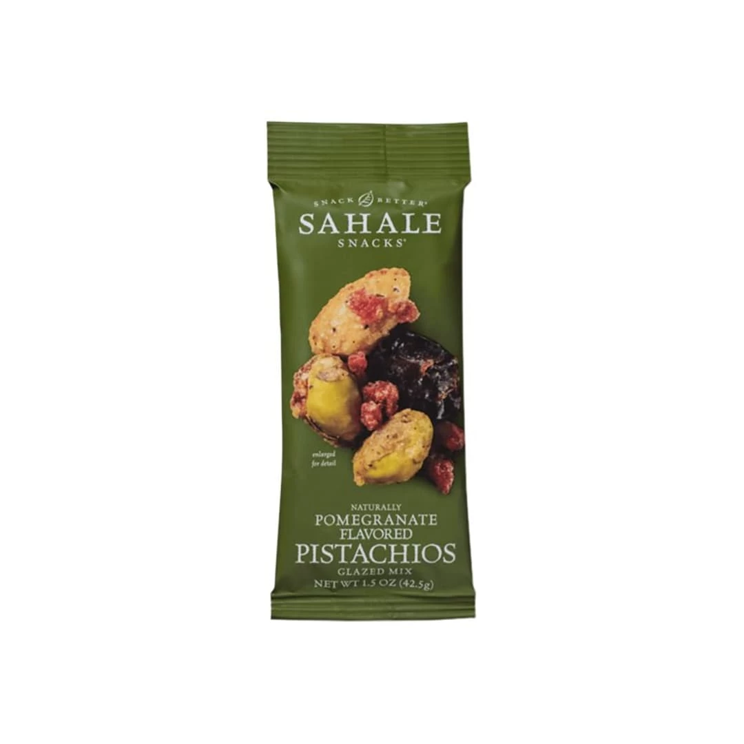 Sahale Snacks Pistachios Glazed Mix, Pomegranate, 1.5 Oz., 18/Carton (9386900019)