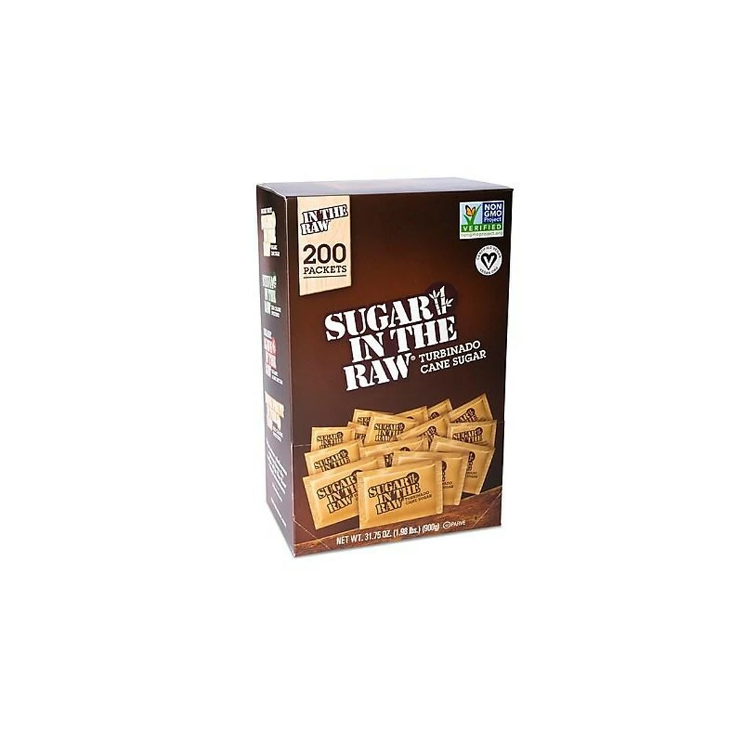 Sugar In The Raw, 200 Packets/Box (50319) - Image 3