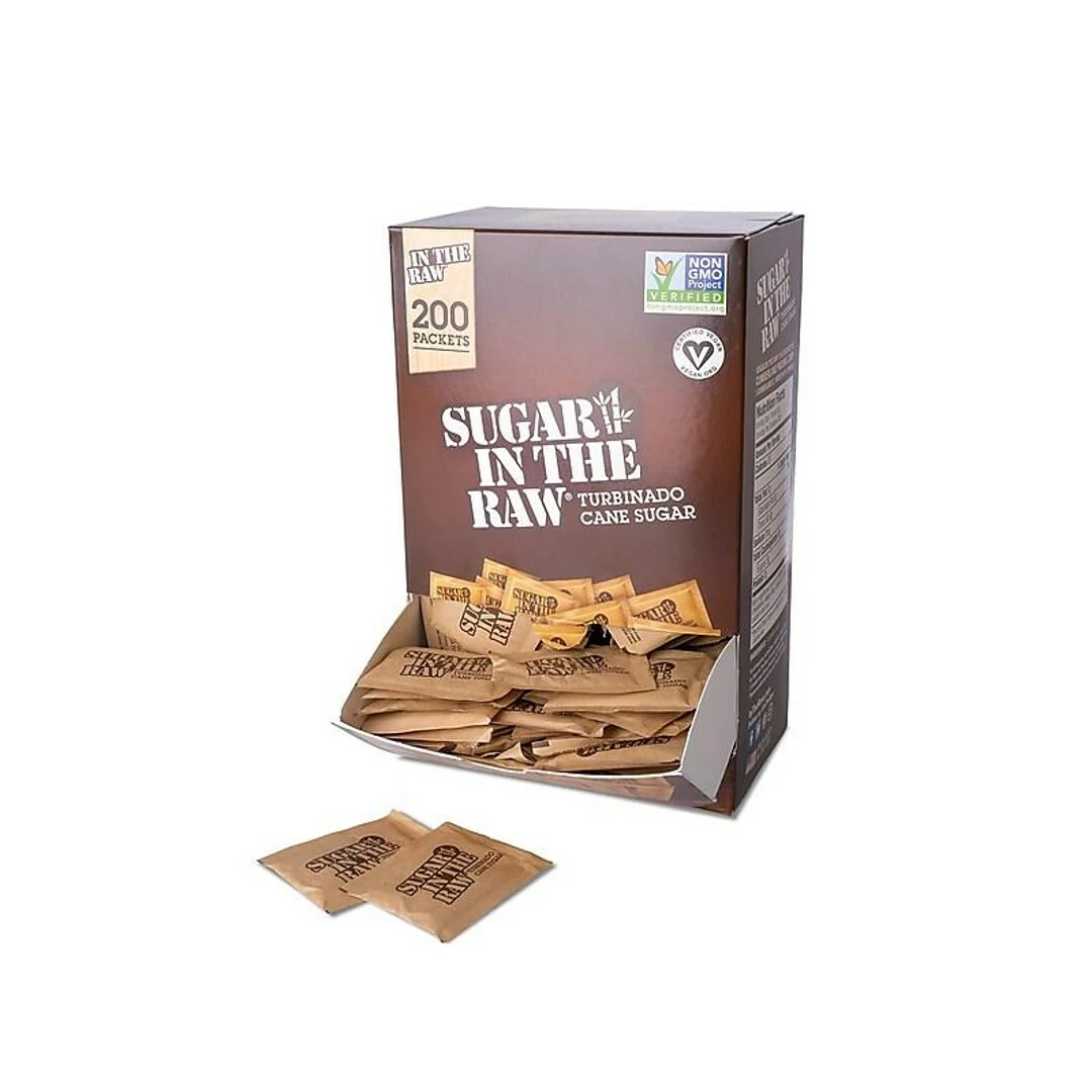 Sugar In The Raw, 200 Packets/Box (50319) - Image 4