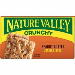 Nature Valley Crunchy Granola Bars, Peanut Butter, 1.5 Oz., 18/Box (33550)