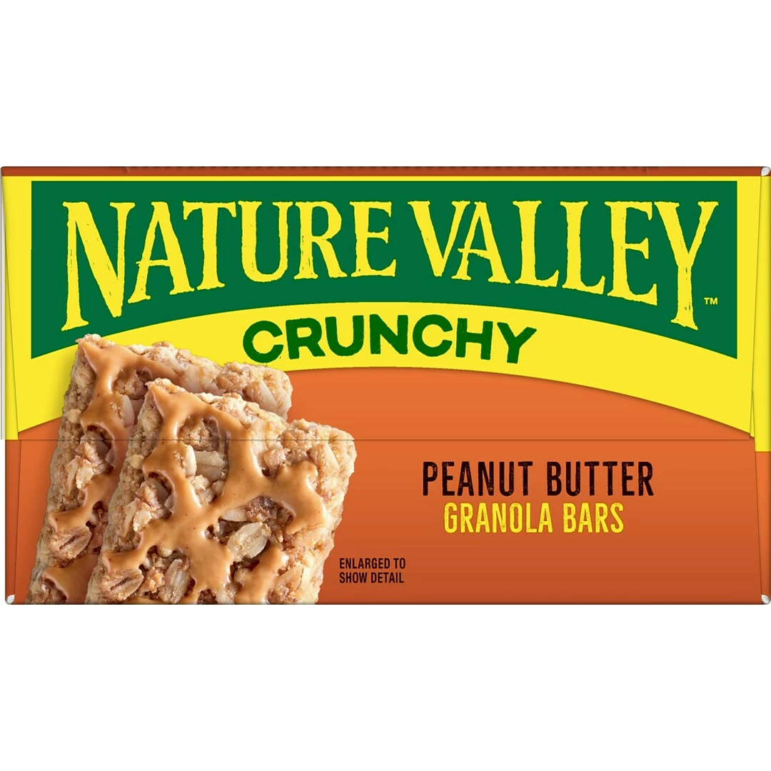 Nature Valley Crunchy Granola Bars, Peanut Butter, 1.5 Oz., 18/Box (33550) - Image 2