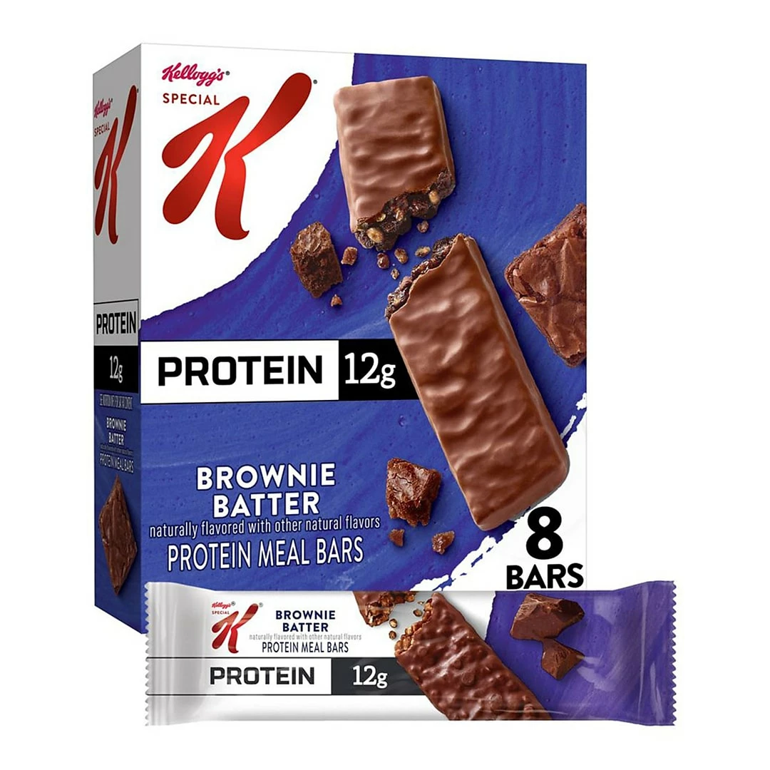 Kellogg's® Special K® Brownie Batter Protein Bars, 1.59 Oz. Bars, 8/Box (KEE29187)