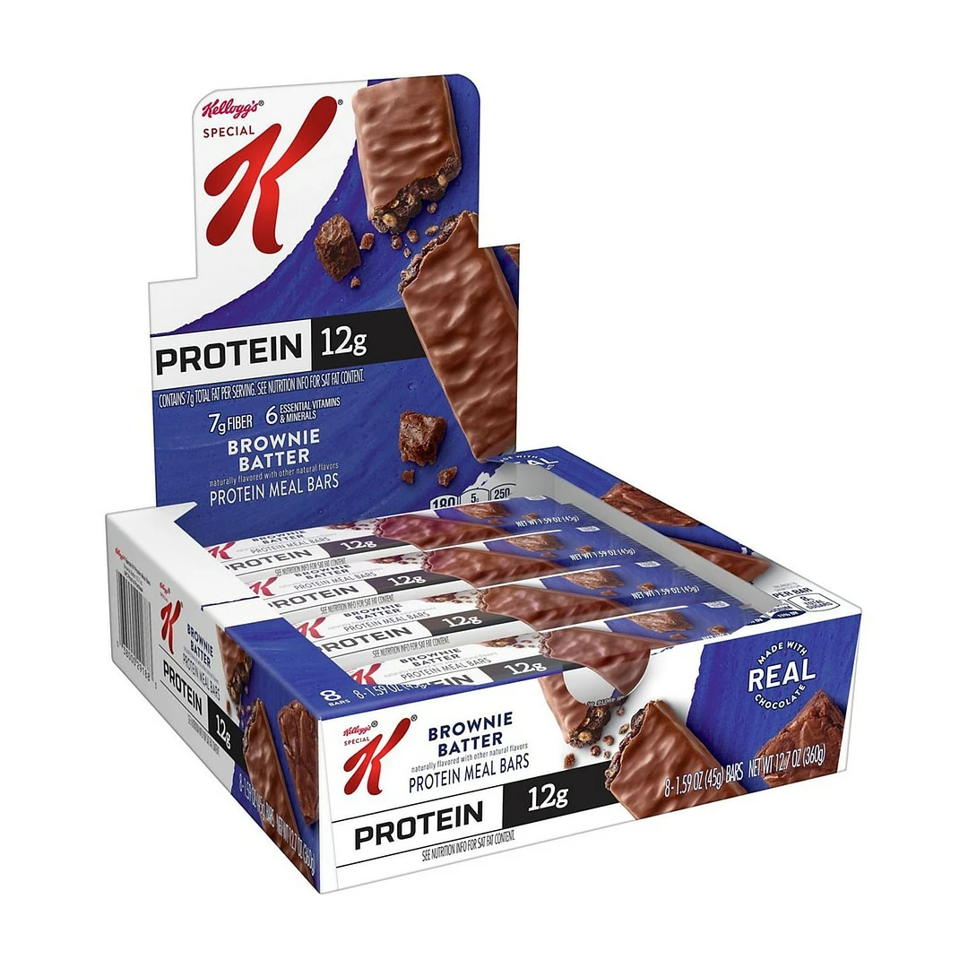 Kellogg's® Special K® Brownie Batter Protein Bars, 1.59 Oz. Bars, 8/Box (KEE29187) - Image 3