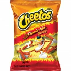Cheetos Crunchy Cheese Snacks, Flamin' Hot, 2 Oz., 64/Carton (FRI44368)