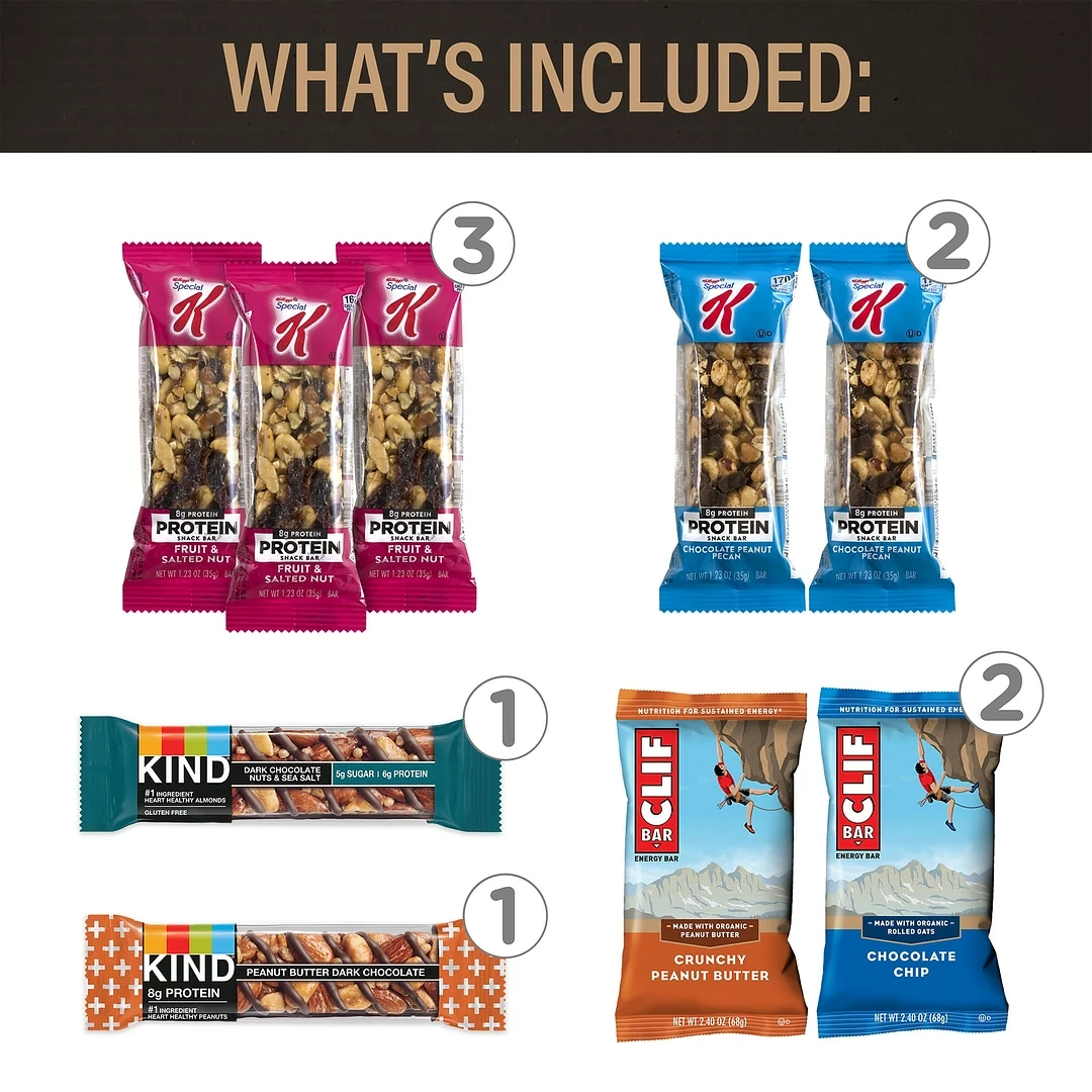 Break Box Pros Healthy Snack Mix, Variety, 37/Box (700-00005) - Image 3