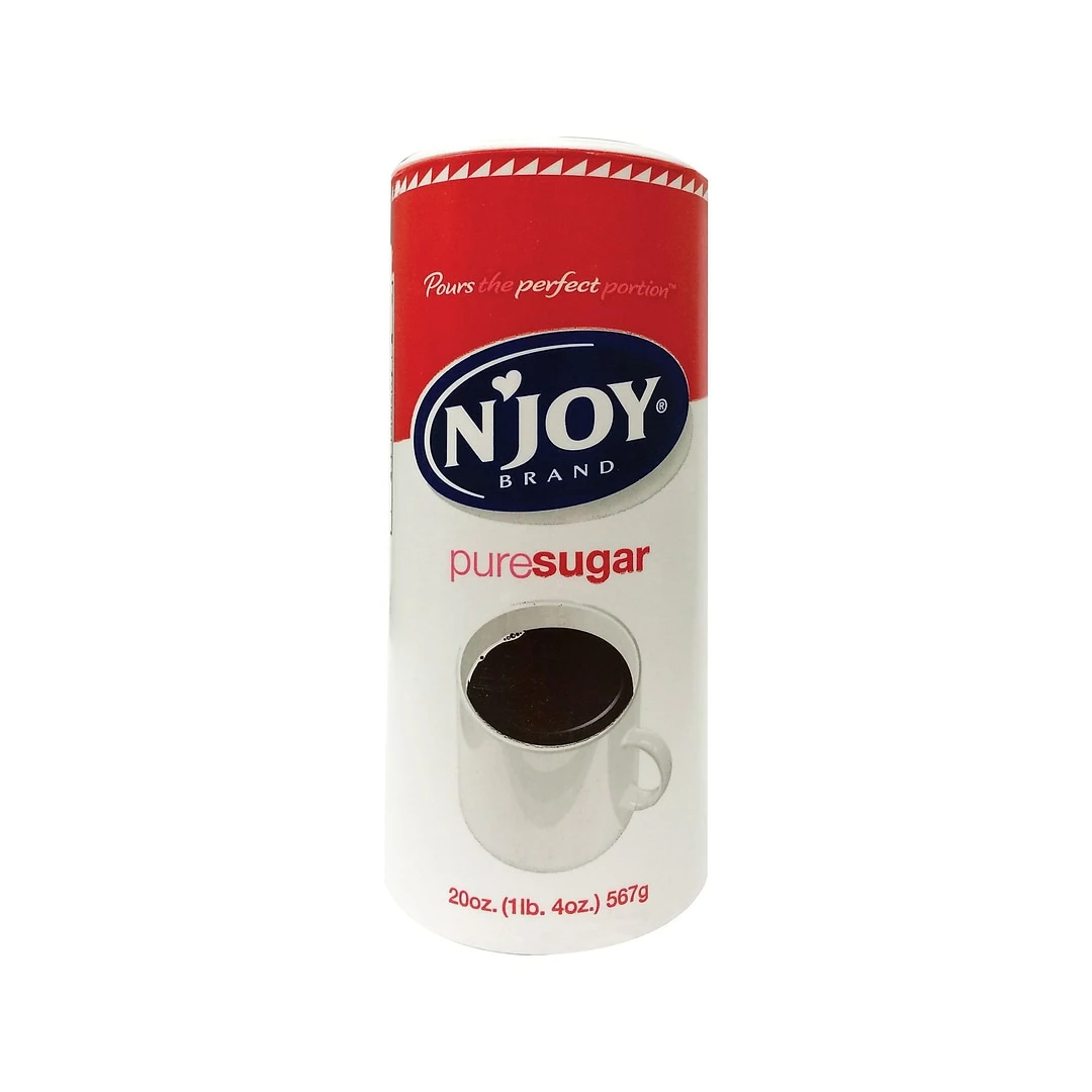 N'Joy Sugar, 20 Oz. Canister (90585)