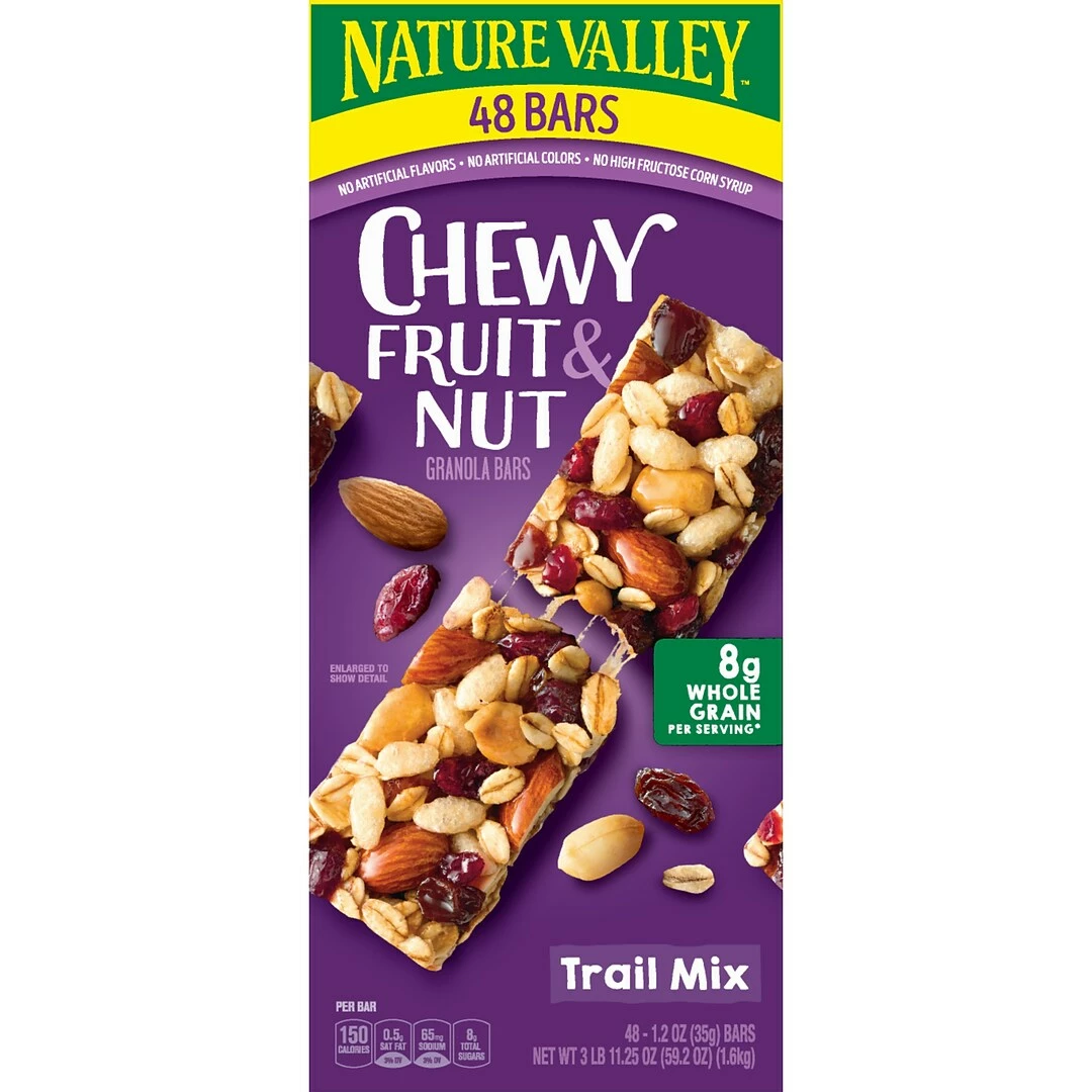 Nature Valley Bars, Trail Mix, 1.2 Oz., 48/Box (19696) - Image 2
