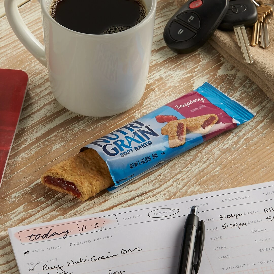 Nutri-Grain Breakfast Bars, Raspberry, 1.3 Oz., 16/Box (511382) - Image 5